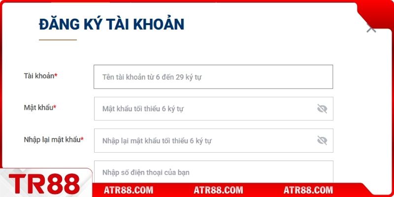 Chi tiết từng bước đăng ký dành cho bạn 