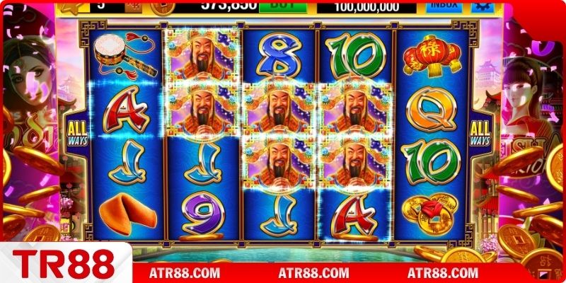 Slot thần tài biểu tượng may mắn Á Đông